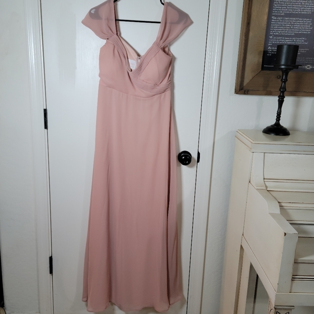 Birdy Grey Spence Convertible Dress in Dusty Rose | Prom or Bridesmaid Dress Sm